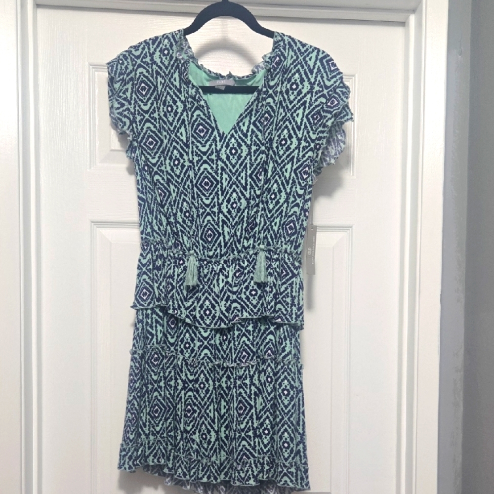 Tart Blue and Turqioise Dress